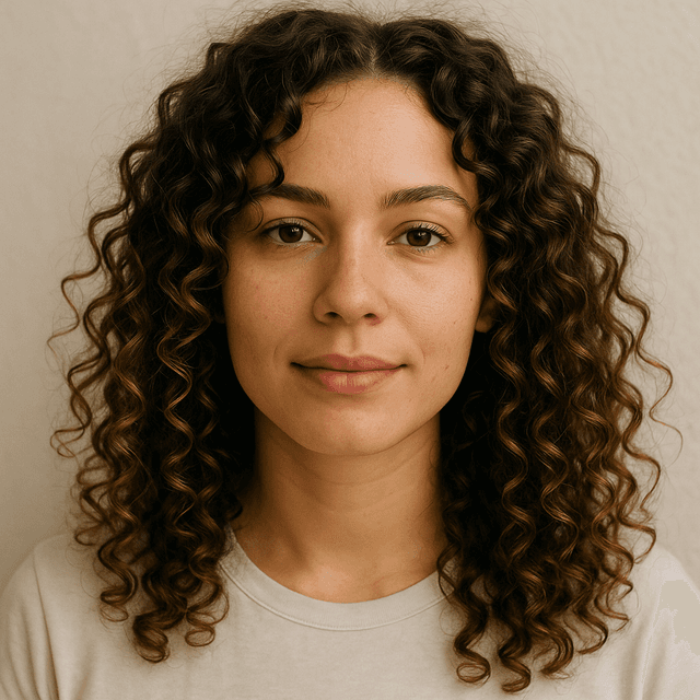 Loose curls - Front view